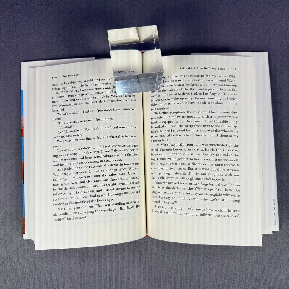 Bob‎ Newhart I Shouldn't Even Be Doing This Hardcover 1st Ed 1st Print Memoir
